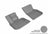 MAXpider Rubber Floor Mats for X3/X4 [Covers Front Row, Gray] L1BM09211501