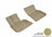 MAXpider Rubber Floor Mats for X3/X4 [Covers Front Row, Tan] L1BM09211502