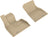 MAXpider Rubber Floor Mats for BMW [Covers Front Row, Tan] L1BM10211502