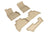 MAXpider Rubber Floor Mats for 2021 2020 2019 BMW X5 [Covers 1st 2nd & 3rd Row, Tan] L1BM10701502