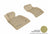 MAXpider Rubber Floor Mats for 2019 2018 2017 2016 2015 2014 2013 Cadillac ATS [Covers Front Row, Tan] L1CD00611502