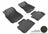 MAXpider Rubber Floor Mats for 2013 2012 2011 2010 2009 Cadillac CTS [Covers Front & Rear Row, Black] L1CD00701509
