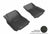 MAXpider Rubber Floor Mats for 2013 2012 2011 2010 2009 Cadillac CTS [Covers Front Row, Black] L1CD00711509