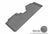 MAXpider Rubber Floor Mats for 2016 2015 2014 2013 2012 2011 2010 Cadillac SRX [Covers Rear (2nd) Row, Gray] L1CD00821501
