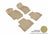 MAXpider Rubber Floor Mats for 2019 2018 2017 2016 2015 2014 Cadillac CTS [Covers Front & Rear Row, Tan] L1CD01001502