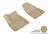 MAXpider Rubber Floor Mats for 2021 2020 2019 2018 2017 Cadillac XT5 [Covers Front Row, Tan] L1CD01611502