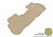 MAXpider Rubber Floor Mats for 2021 2020 2019 2018 2017 Cadillac XT5 [Covers Rear (2nd) Row, Tan] L1CD01621502