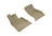 MAXpider Rubber Floor Mats for 2020 2019 2018 2017 2016 Cadillac CT6 [Covers Front Row, Tan] L1CD01711502