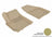 MAXpider Rubber Floor Mats for 2011 2010 2009 2008 2007 Chevrolet Aveo [Covers Front Row, Tan] L1CH00811502
