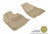 MAXpider Rubber Floor Mats for Equinox/Terrain [Covers Front Row, Tan] L1CH01411502