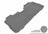 MAXpider Rubber Floor Mats for Equinox/Terrain [Covers Rear (2nd) Row, Gray] L1CH01421501