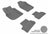 MAXpider Rubber Floor Mats for 2010 2009 2008 2007 2006 2005 Chevrolet Cobalt [Covers Front & Rear Row, Gray] L1CH01601501