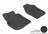 MAXpider Rubber Floor Mats for 2010 2009 2008 2007 2006 2005 Chevrolet Cobalt [Covers Front Row, Black] L1CH01611509