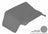MAXpider Rubber Floor Mats for Chevrolet/GMC [Covers Center Piece, Gray] L1CH01851501