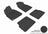 MAXpider Rubber Floor Mats for 2011 2010 2009 2008 2007 2006 Chevrolet HHR [Covers Front & Rear Row, Black] L1CH02101509