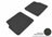 MAXpider Rubber Floor Mats for 2011 2010 2009 2008 2007 2006 Chevrolet HHR [Covers Rear (2nd) Row, Black] L1CH02121509