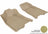 MAXpider Rubber Floor Mats for Colorado/Canyon [Covers Front Row, Tan] L1CH02711502