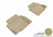 MAXpider Rubber Floor Mats for Impala/Impala Limited [Covers Rear (2nd) Row, Tan] L1CH04321502