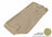 MAXpider Rubber Floor Mats for Suburban 1500/Suburban 2500 [Covers Rear (3rd) Row, Tan] L1CH04631502
