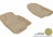 MAXpider Rubber Floor Mats for 2012 2011 2010 2009 2008 Chevrolet Malibu [Covers Front Row, Tan] L1CH04811502