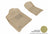 MAXpider Rubber Floor Mats for Chevrolet/GMC [Covers Front Row, Tan] L1CH05111502