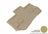 MAXpider Rubber Floor Mats for Suburban 1500/Suburban 2500 [Covers Rear (3rd) Row, Tan] L1CH05431502