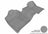 MAXpider Rubber Floor Mats for Silverado 1500/Sierra 1500 [Covers Front Row, Gray] L1CH05511501