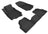 MAXpider Rubber Floor Mats for 2021 2020 2019 2018 2017 2016 2015 2014 Chevrolet Trax [Covers Front & Rear Row, Gray] L1CH06501501