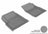 MAXpider Rubber Floor Mats for Colorado/Canyon [Covers Front Row, Gray] L1CH06711501