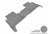 MAXpider Rubber Floor Mats for Colorado/Canyon [Covers Rear (2nd) Row, Gray] L1CH06721501