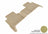 MAXpider Rubber Floor Mats for Colorado/Canyon [Covers Rear (2nd) Row, Tan] L1CH06721502