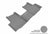 MAXpider Rubber Floor Mats for Cruze/Cruze Limited [Covers Rear (2nd) Row, Gray] L1CH07621501