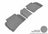 MAXpider Rubber Floor Mats for Malibu/Malibu Limited [Covers Rear (2nd) Row, Gray] L1CH07721501
