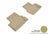 MAXpider Rubber Floor Mats for 2019 2018 2017 2016 Chevrolet Volt [Covers Rear (2nd) Row, Tan] L1CH07921502