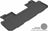 MAXpider Rubber Floor Mats for Enclave/Traverse [Covers Rear (2nd) Row, Gray] L1CH08621501