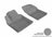 MAXpider Rubber Floor Mats for 2010 2009 2008 2007 Chrysler Sebring [Covers Front Row, Gray] L1CY00111501