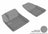 MAXpider Rubber Floor Mats for 200/Avenger [Covers Front Row, Gray] L1CY00211501