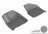 MAXpider Rubber Floor Mats for Pacifica/Voyager [Covers Front Row, Gray] L1CY00511501