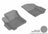 MAXpider Rubber Floor Mats for 2020 2019 2018 2017 2016 2015 2014 2013 2012 Dodge Journey [Covers Front Row, Gray] L1DG01211501
