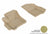 MAXpider Rubber Floor Mats for 2020 2019 2018 2017 2016 2015 2014 2013 2012 Dodge Journey [Covers Front Row, Tan] L1DG01211502