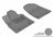MAXpider Rubber Floor Mats for Durango/Grand Cherokee [Covers Front Row, Gray] L1DG01311501