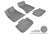 MAXpider Rubber Floor Mats for 2021 2020 2019 2018 2017 2016 2015 2014 2013 2012 2011 Dodge Charger [Covers Front & Rear Row, Gray] L1DG01401501