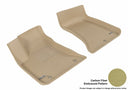 MAXpider Rubber Floor Mats for 300/Charger [Covers Front Row, Tan] L1DG01411502
