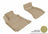 MAXpider Rubber Floor Mats for 2010 2009 2008 Dodge Challenger [Covers Front Row, Tan] L1DG01511502