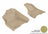 MAXpider Rubber Floor Mats for Dodge/Ram [Covers Front Row, Tan] L1DG01711502