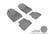 MAXpider Rubber Floor Mats for 2016 2015 2014 2013 Dodge Dart [Covers Front & Rear Row, Gray] L1DG02301501