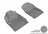 MAXpider Rubber Floor Mats for 2016 2015 2014 2013 Dodge Dart [Covers Front Row, Gray] L1DG02311501