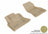 MAXpider Rubber Floor Mats for 2020 2019 2018 2017 2016 2015 2014 Fiat 500L [Covers Front Row, Tan] L1FA00411502