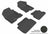 MAXpider Rubber Floor Mats for 2011 2010 2009 2008 Ford Focus [Covers Front & Rear Row, Black] L1FR01601509