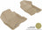 MAXpider Rubber Floor Mats for 2011 2010 2009 2008 Ford Focus [Covers Front Row, Tan] L1FR01611502